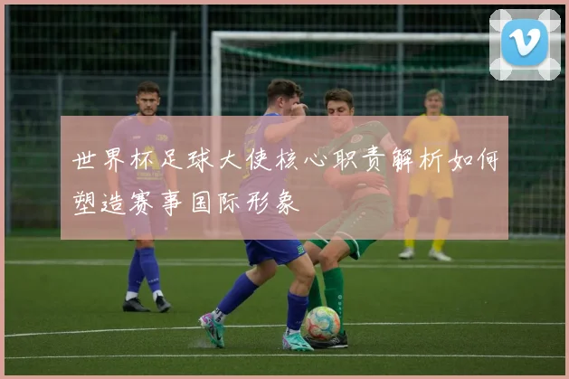 世界杯足球大使核心职责解析如何塑造赛事国际形象